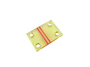 Sichtglas, Motor, 29x42x4 mm Sichtglas, Motor, 29x42x4 mm