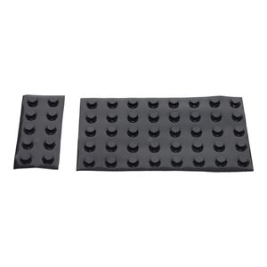 Rubber Foot 8 Dia PK50
