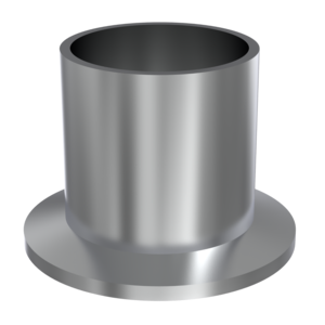 Flange - Long Weld Stub - for inch tube - St St NW40